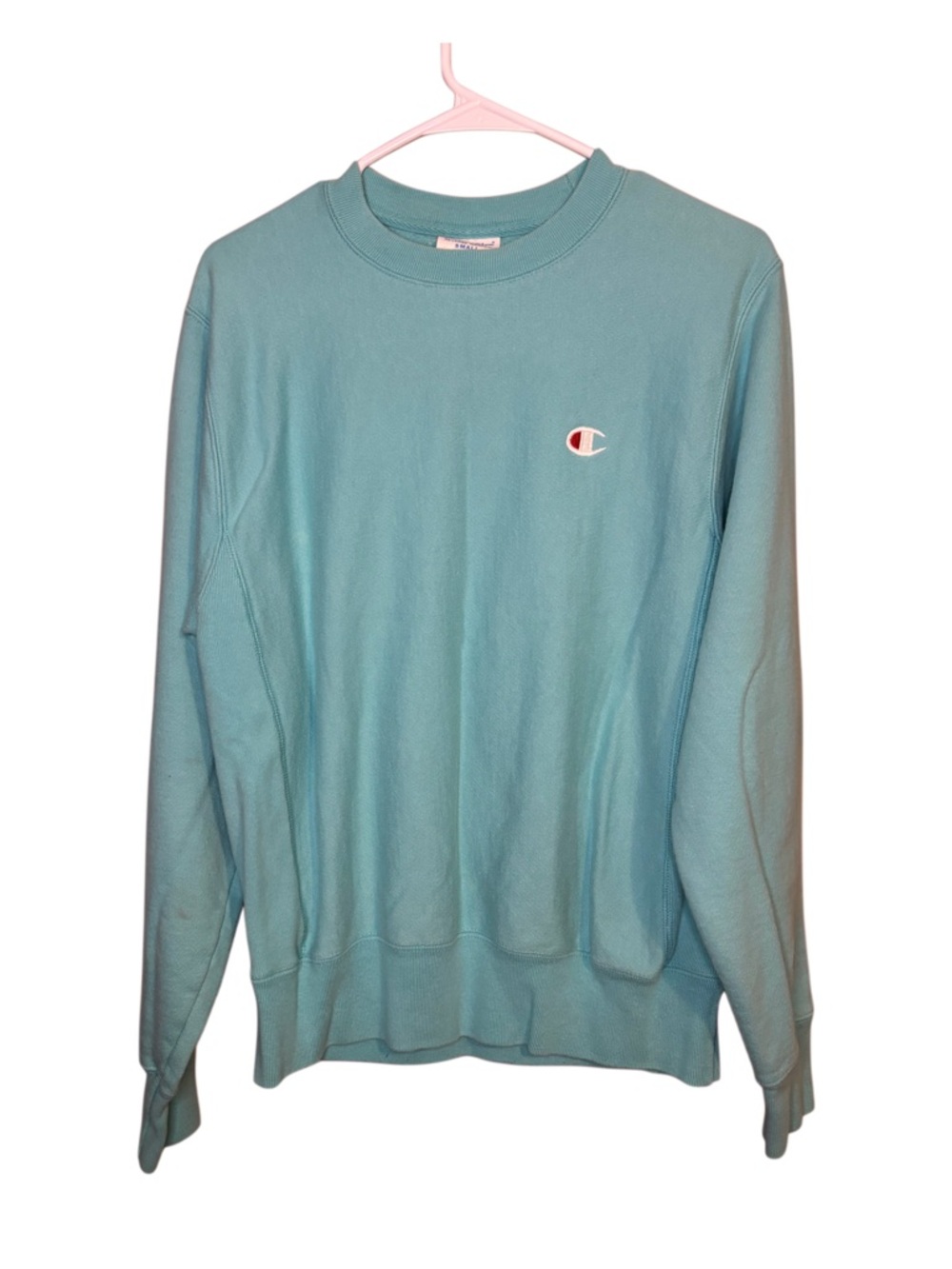 Champion Women's Aqua Blue Sweatshirt